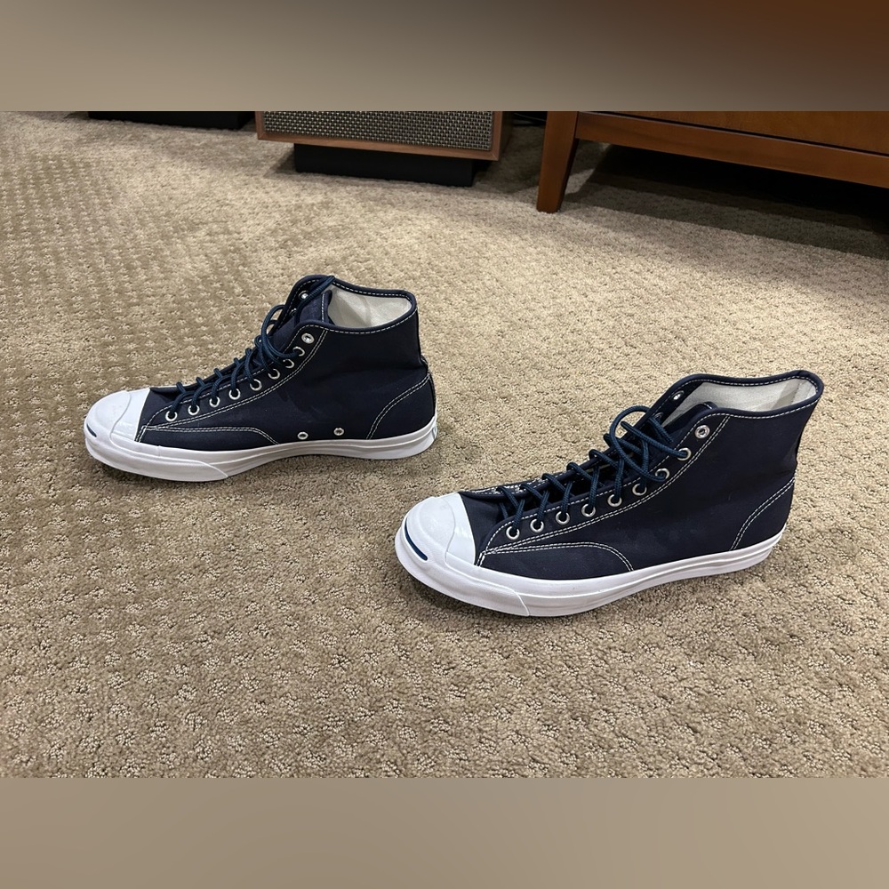 Jack Purcell Signature Blue Canvas Men’s 12 - Picture 4 of 10